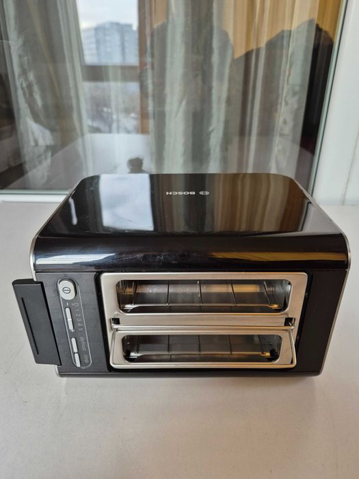 Тостер BOSCH модель TAT8613 GB/01, 860 W, цвет черный