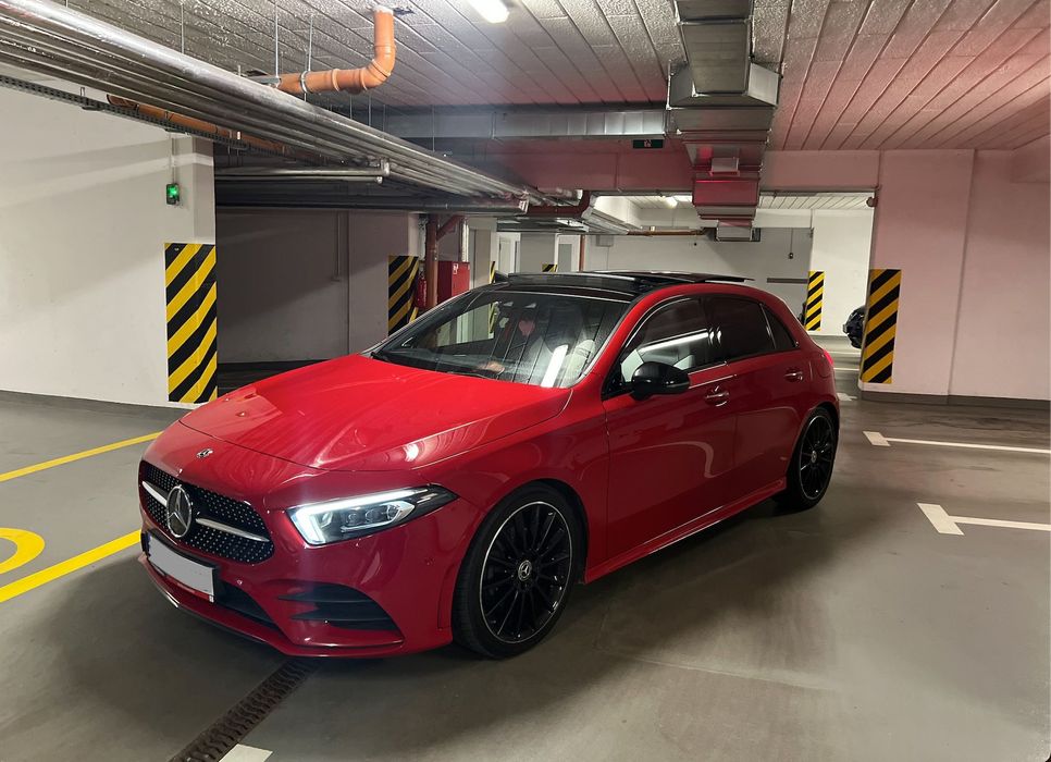 Mercedes-Benz Klasa A Sprzedam Mercedes-Benz Klasa A 200 7G-DCT AMG Line 1.3 163 KM, 2018 r.