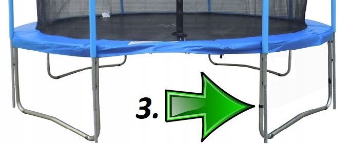 TRAMPOLINA 245cm Olimpic Z SIATKA 4xGRATIS .Czyszczenie magazynu.