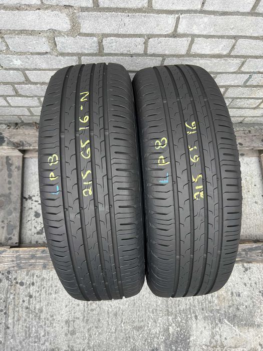 Opony letnie 215/65/R16 Continental EcoContact 6 / 22r - 2 sztuki