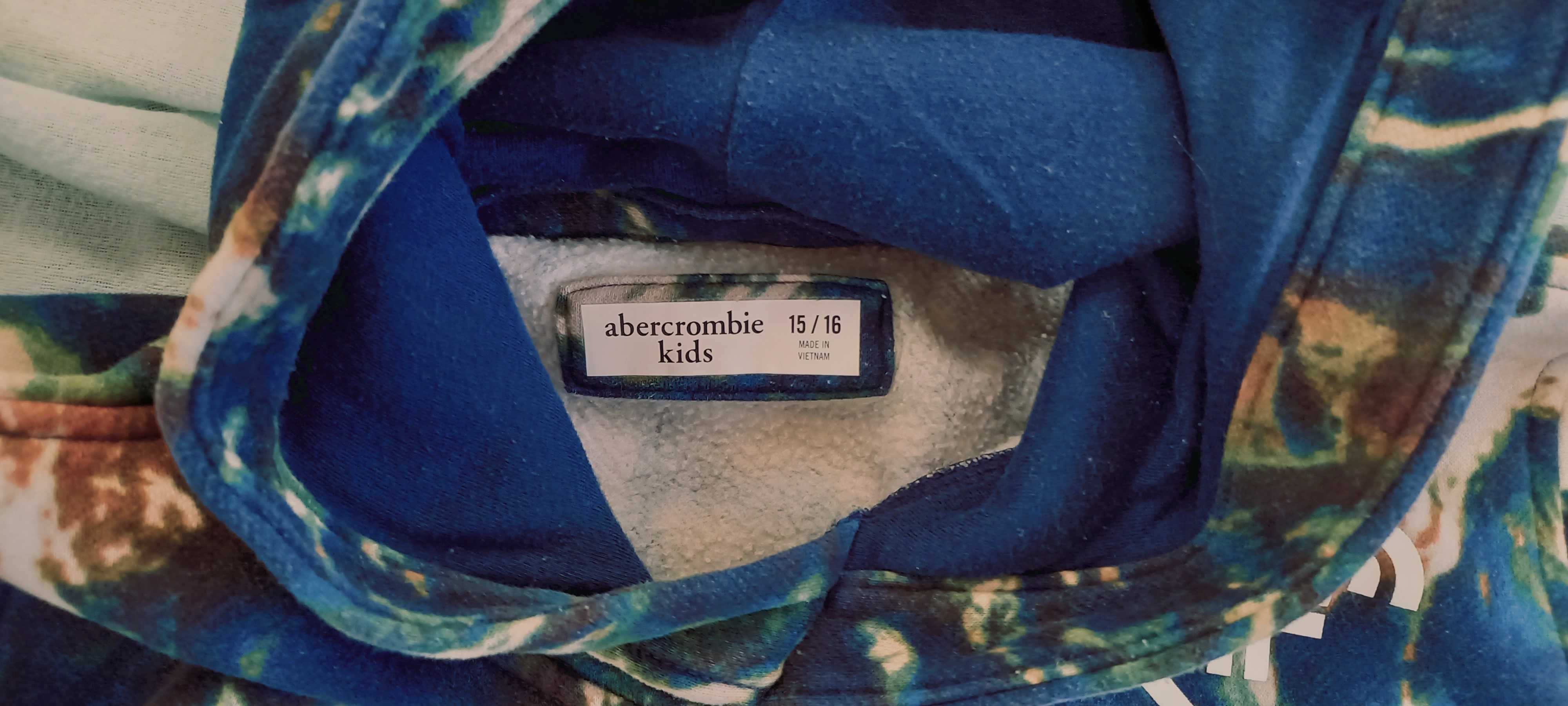 ABERCROMBIE KIDS bluza bawełniana chłopięca kangurka 15-16 lat