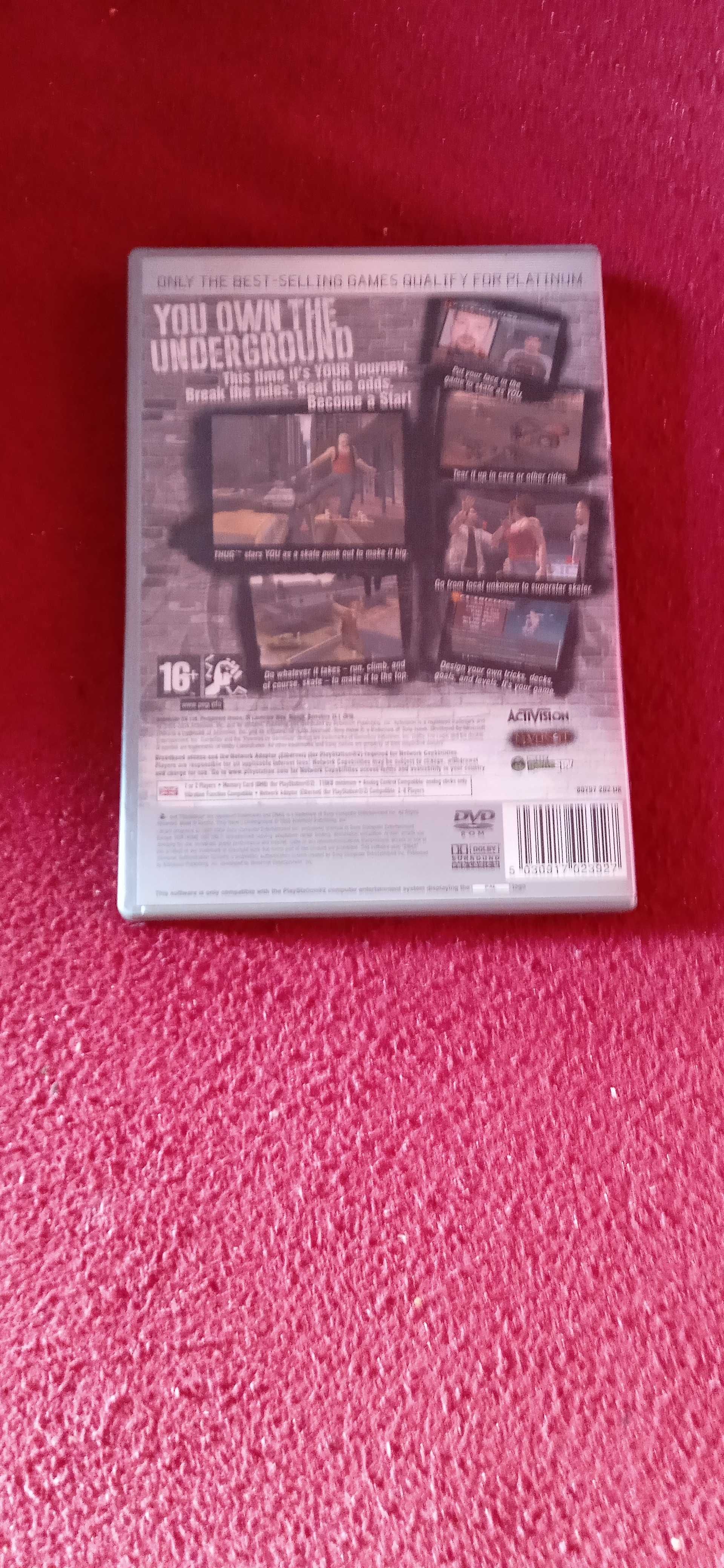 Gra na PlayStation 2 tony hawk's Underground