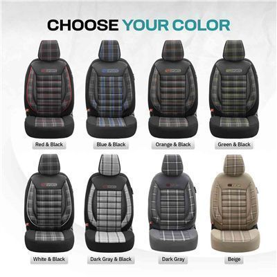 Pokrowce Na Fotele Samochodowe Komplet Otom Gti 8