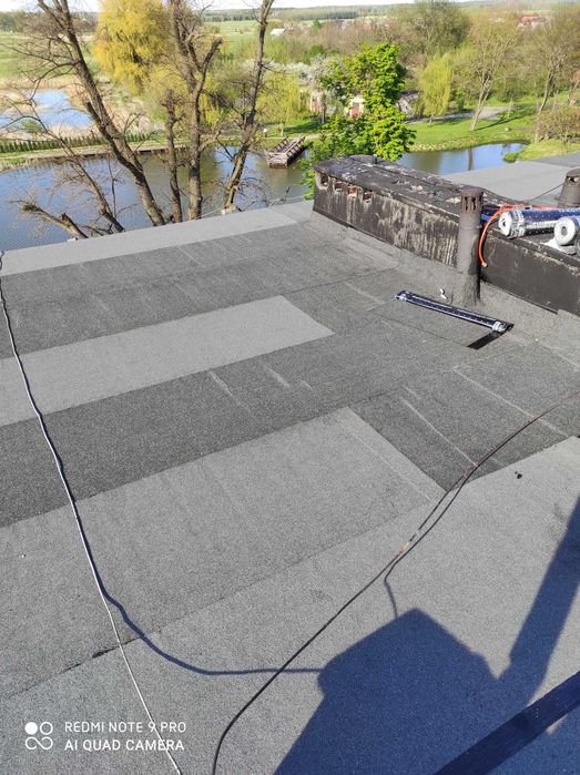 Usługi dekarskie, krycie papa i docieplenia.