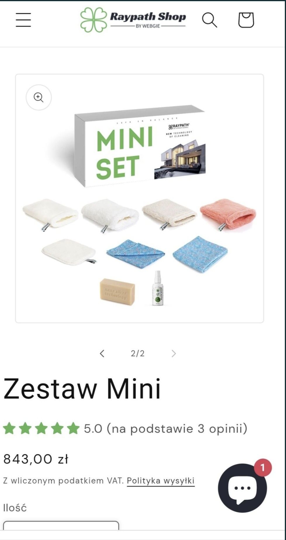 Raypath Zestaw  Mini Set 2025