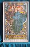 Alphonse Mucha - reprodução de cartaz  1915 ( emoldurado com vidro )