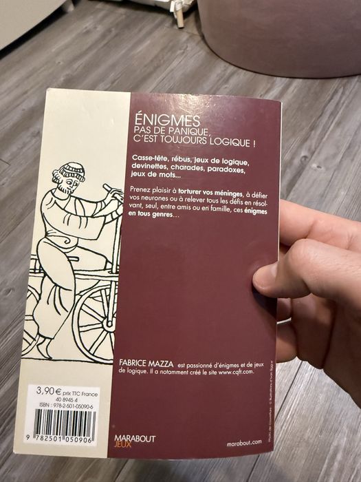 Книга з дагадками на французькій мові