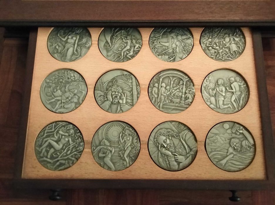 Coleção de medalhas