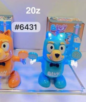 Tańczący grający swiecacy bluey dla dzieci
