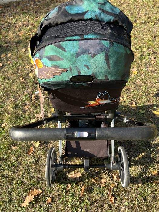 Cybex Priam 2.0 Birds of Paradise 2w1 + gratisy! Stan bdb