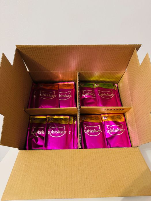 Nowe jedzenie dla kota Whiskas 51 saszetek kurczak wołowina jagnięcina