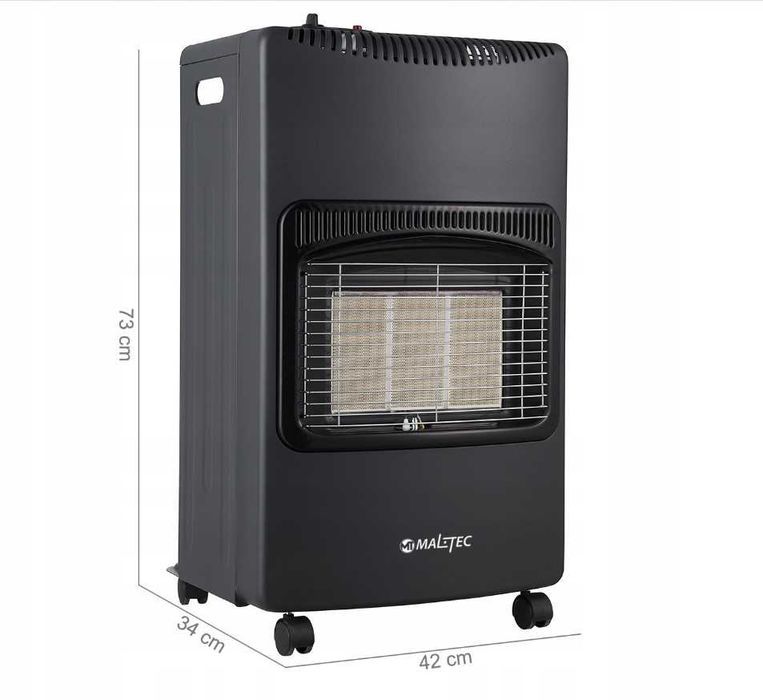 Газовий обігрівач 4,2 кВт Maltec автономний обогриватель газовой