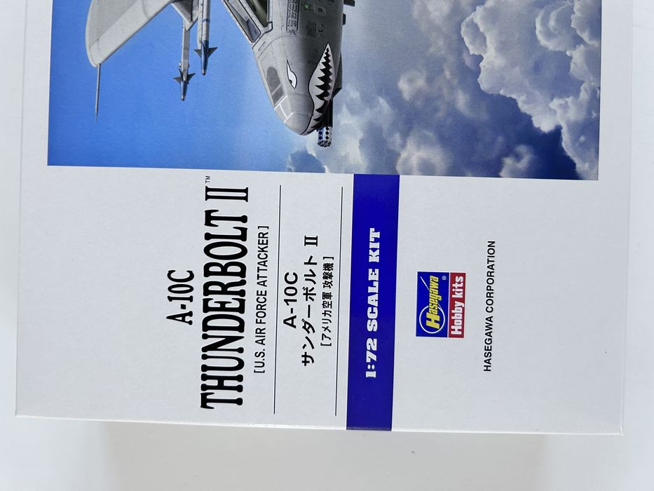 Samolot A-10C Thunderbolt model do sklejania Hasegawa 01573