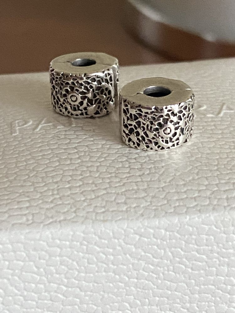 Charms klips Pandora x2