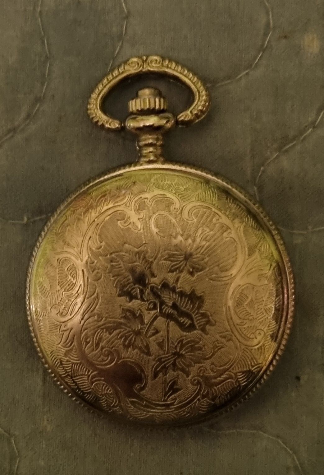 Relógio Bolso a corda mecânico antigo