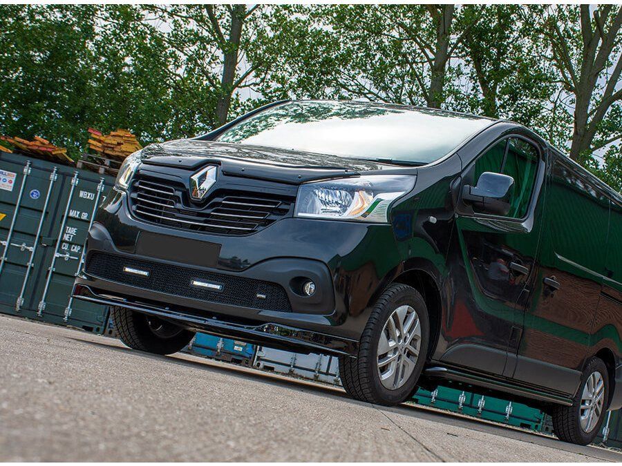 Renault Trafic, Opel Vivaro, Fiat Talento Передня лип накладка (ABS)