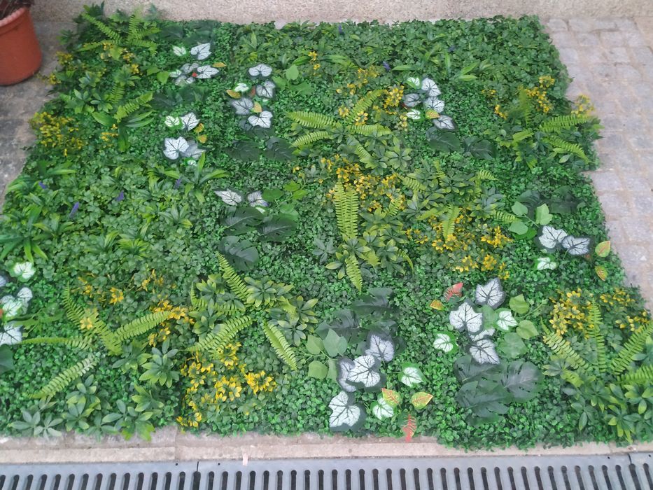 Jardim vertical artificial