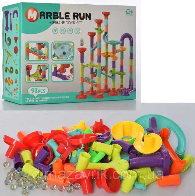 Конструктор игра 8802 8801 горка лабиринт, шарики 93 113 шт Marble Run