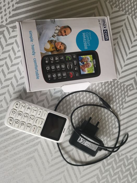 Telefon dla seniora MaxComMM428BB