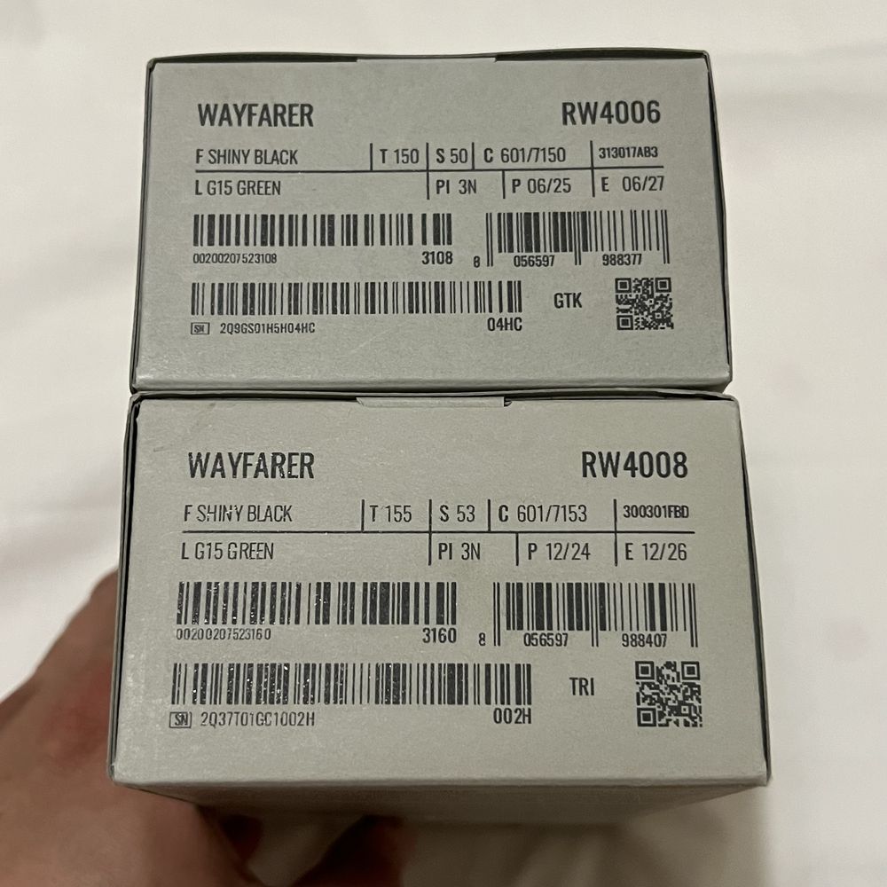 Ray-Ban Meta Wayfarer Óculos inteligentes novo e selado