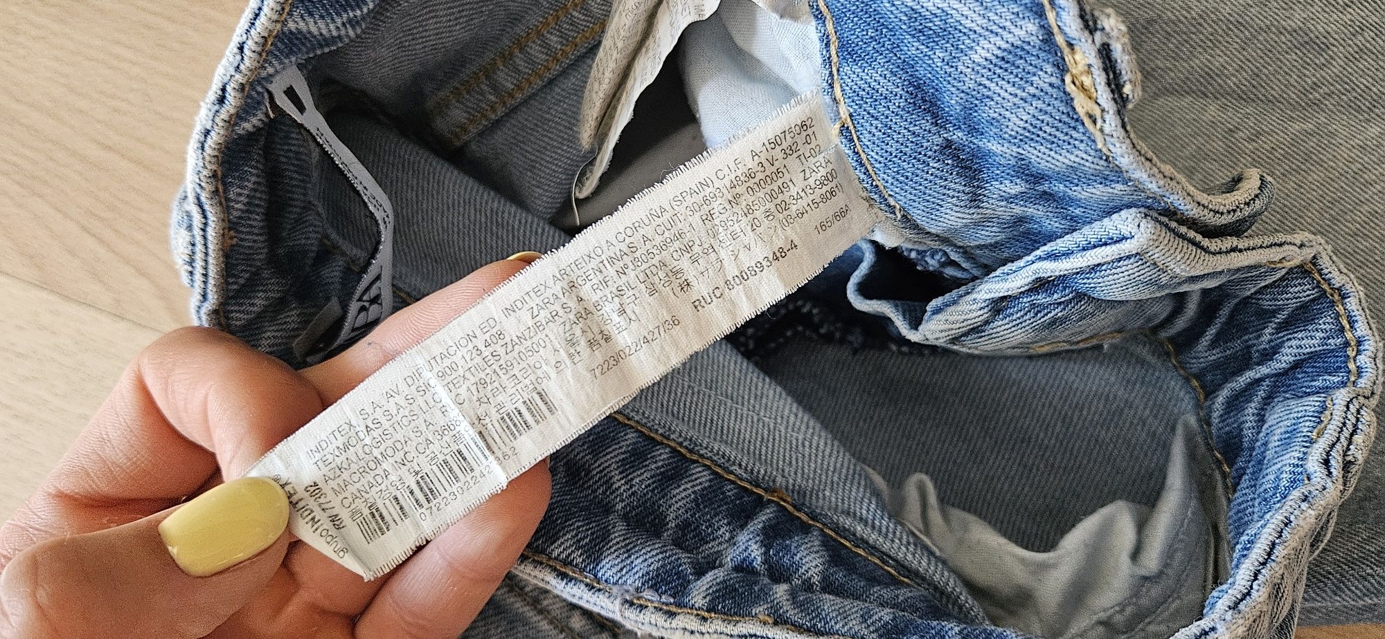 Boyfriend jeansy wysoki stan basic zara 36 S