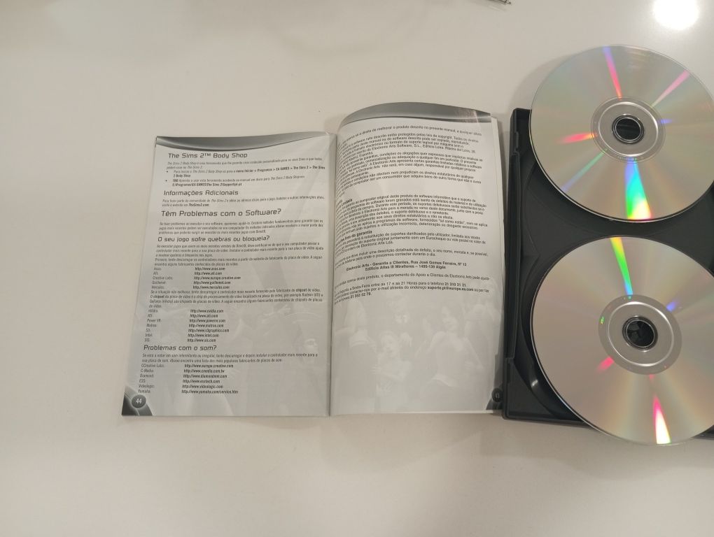 OS Sims 2 para PC em português com o Manual 
Jogo totalmente em portug