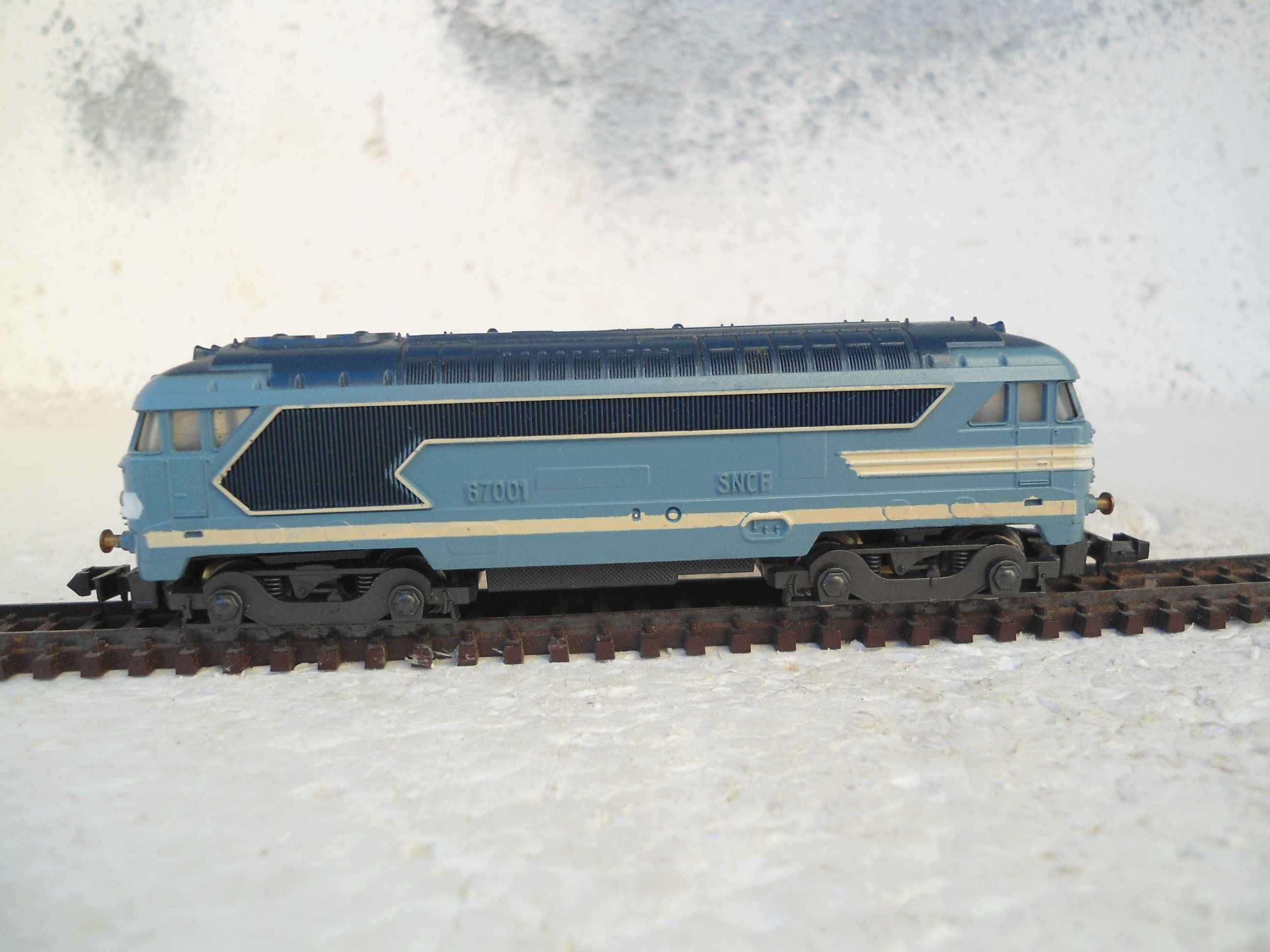 1:160 LIMA Locomotiva diesel SNCF 67001 Impecavel