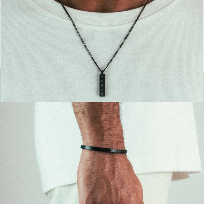 Joia - Pacote de Pulseira + Colar Personalizado