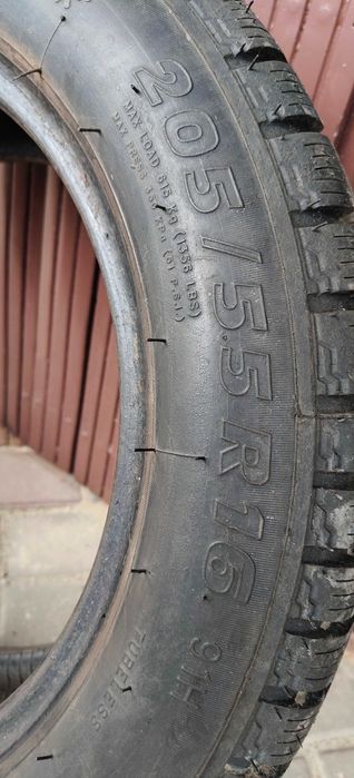205/55 R16 M+S Opony zimowe komplet/ wymiana na 195/65 R15.