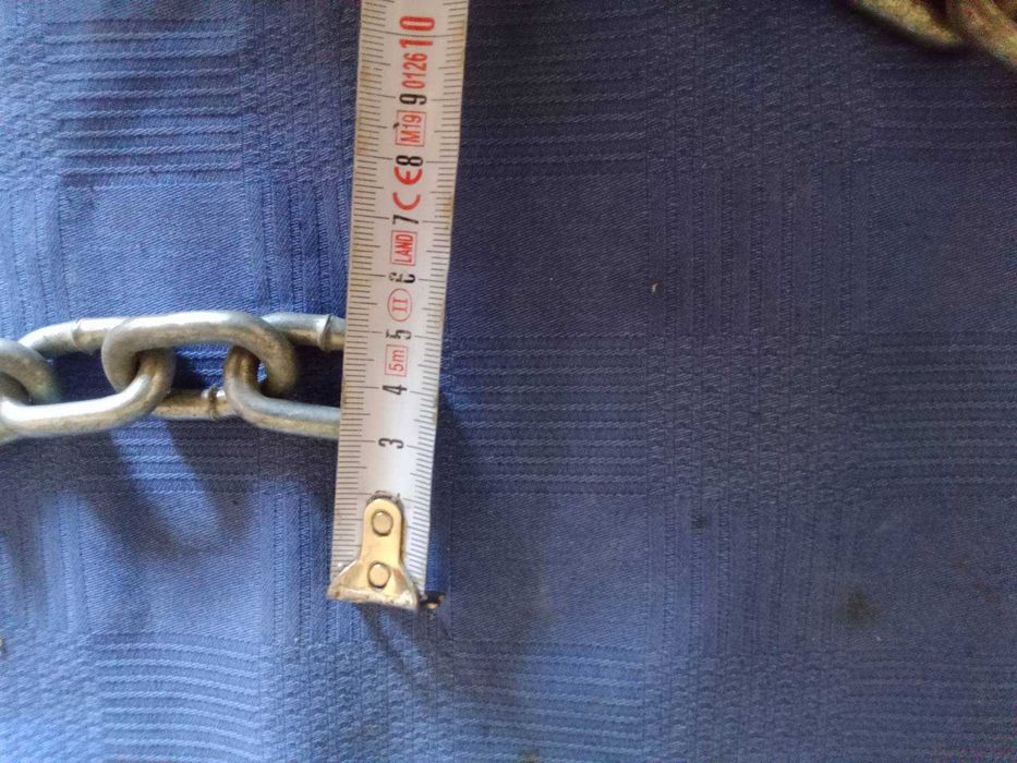 Продам цепь оцинкованая