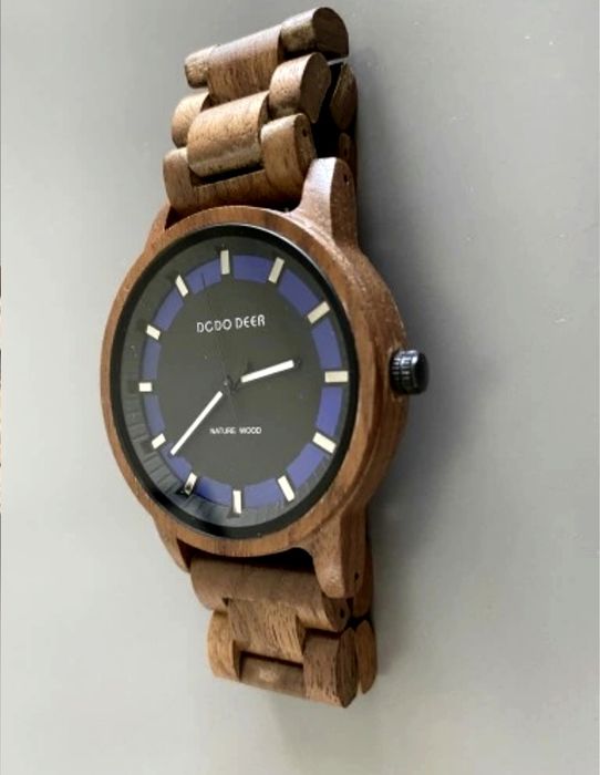 Zegarek męski DODO DEER naturalne drewno, nowa bateria