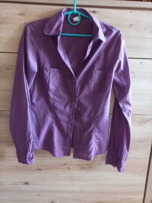 Bluzka fioletowa Bon Prix rozm 34