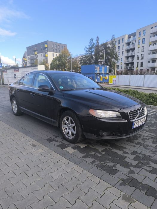 Volvo s80 2.4 D5 185km czarne 2007 automat