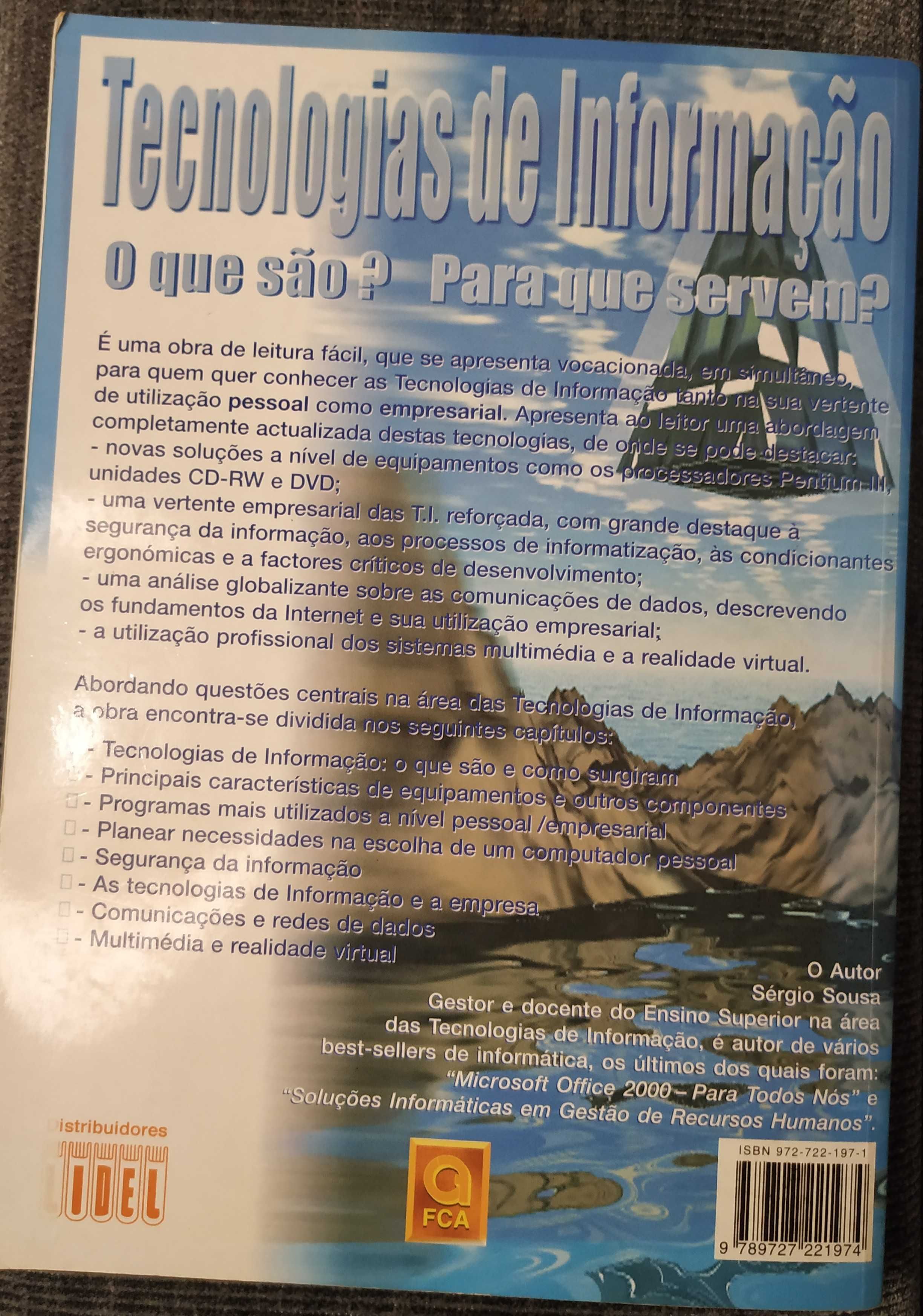 Livro Utilizar a Internet e tecnologias da informação.