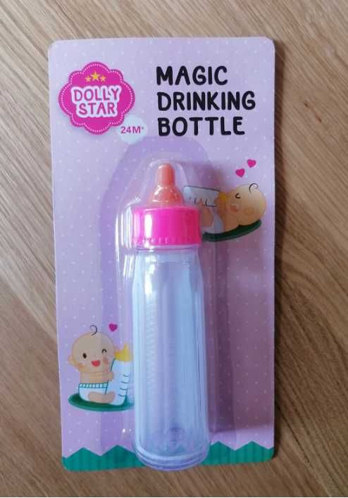 Magiczna butelka dla lalki znikające mleko