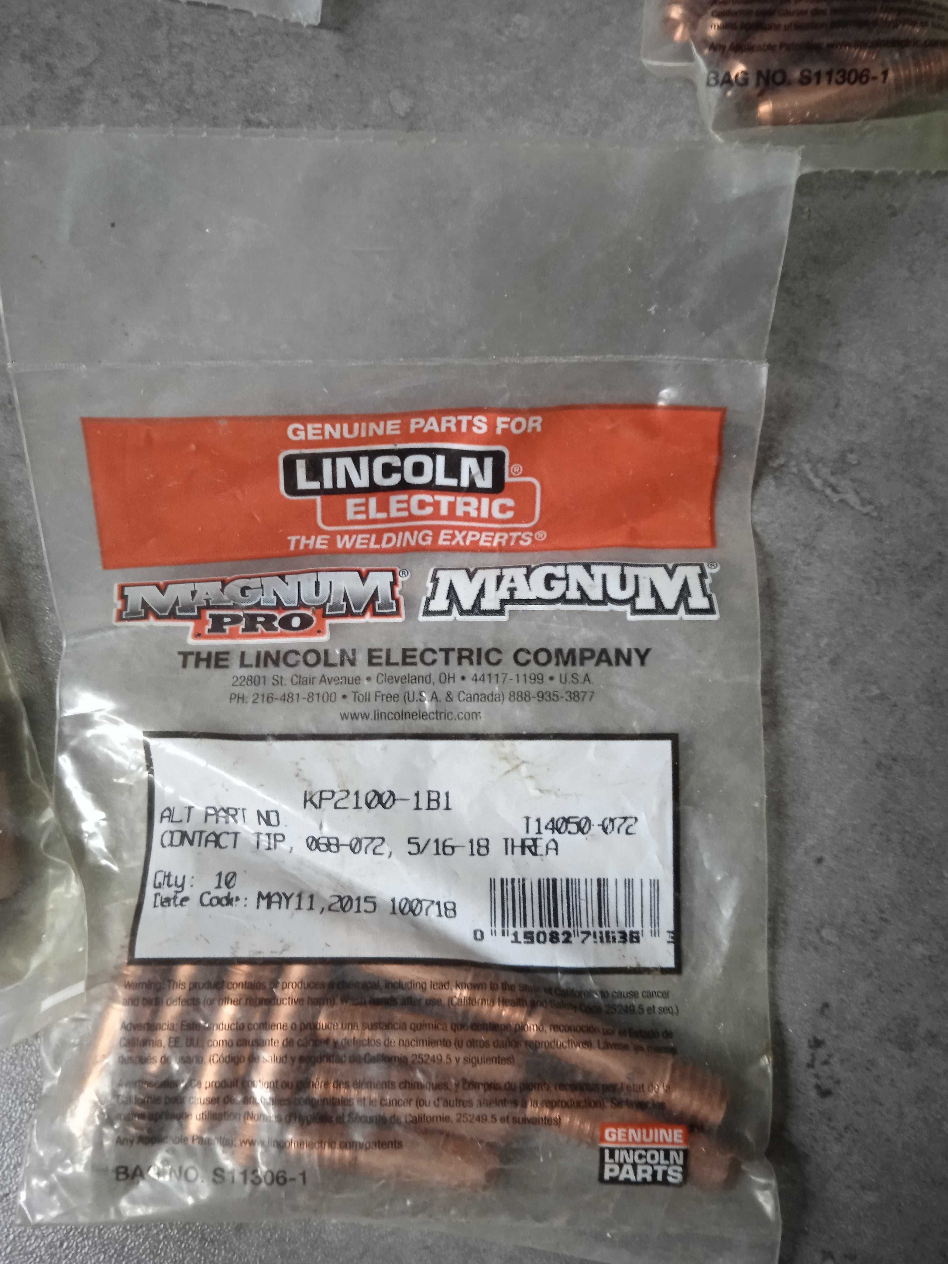 Material para máquinas semiautomática Lincoln