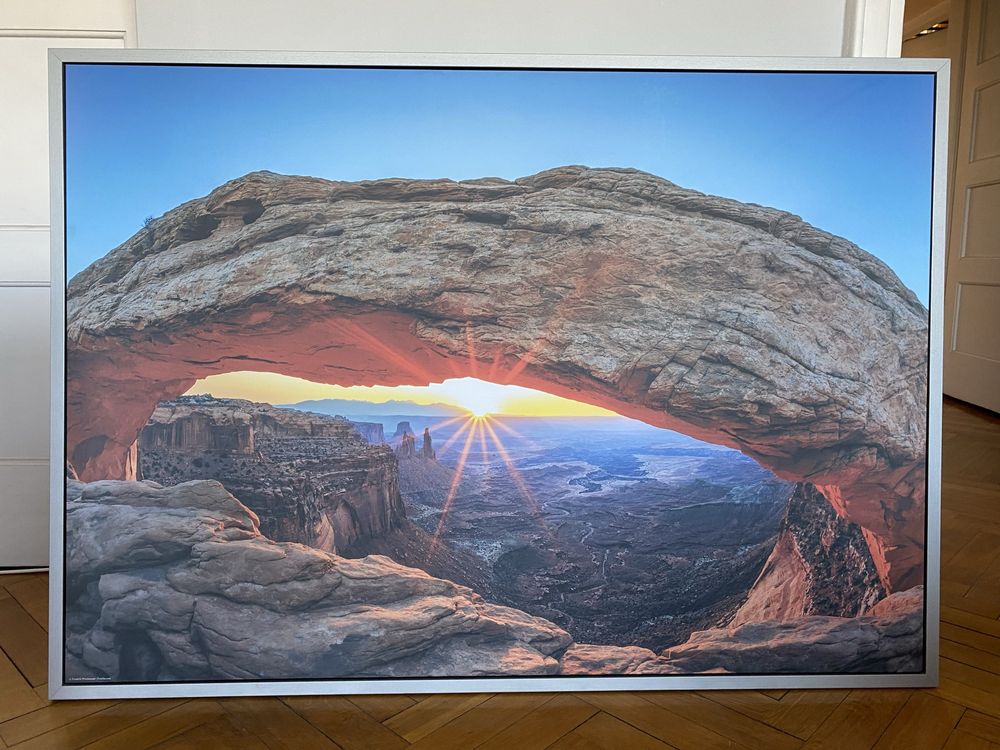 Ikea obraz MYRARP 140cm x 100cm kanion zachód słońca