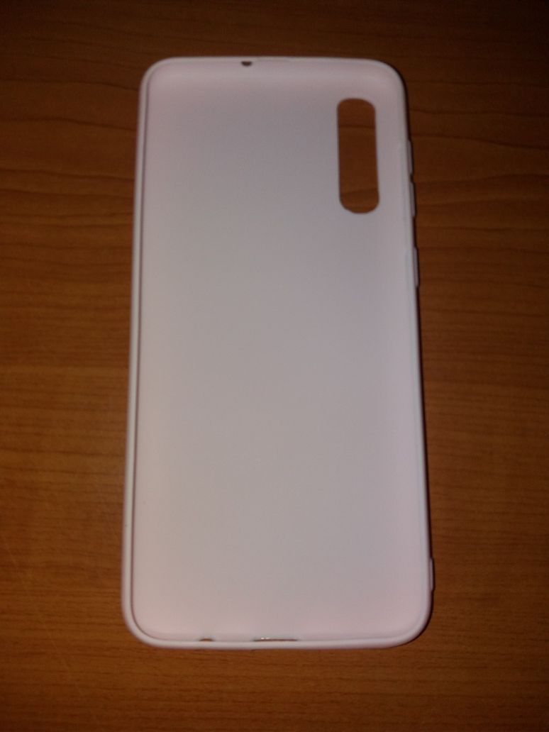 Capa Samsung A50 Silicone Rosa