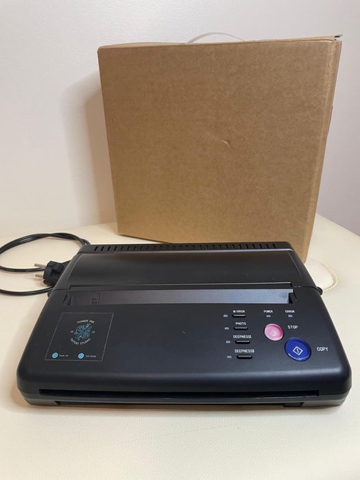 Impressora termica stencil tatuagens