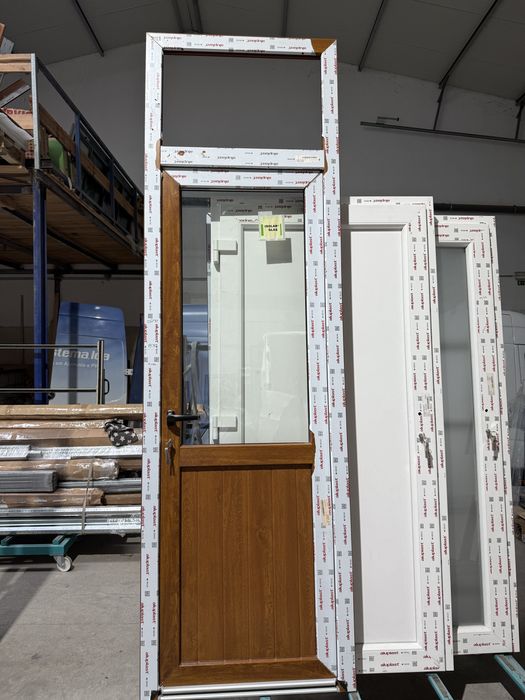 Porta servico bandeira fixa