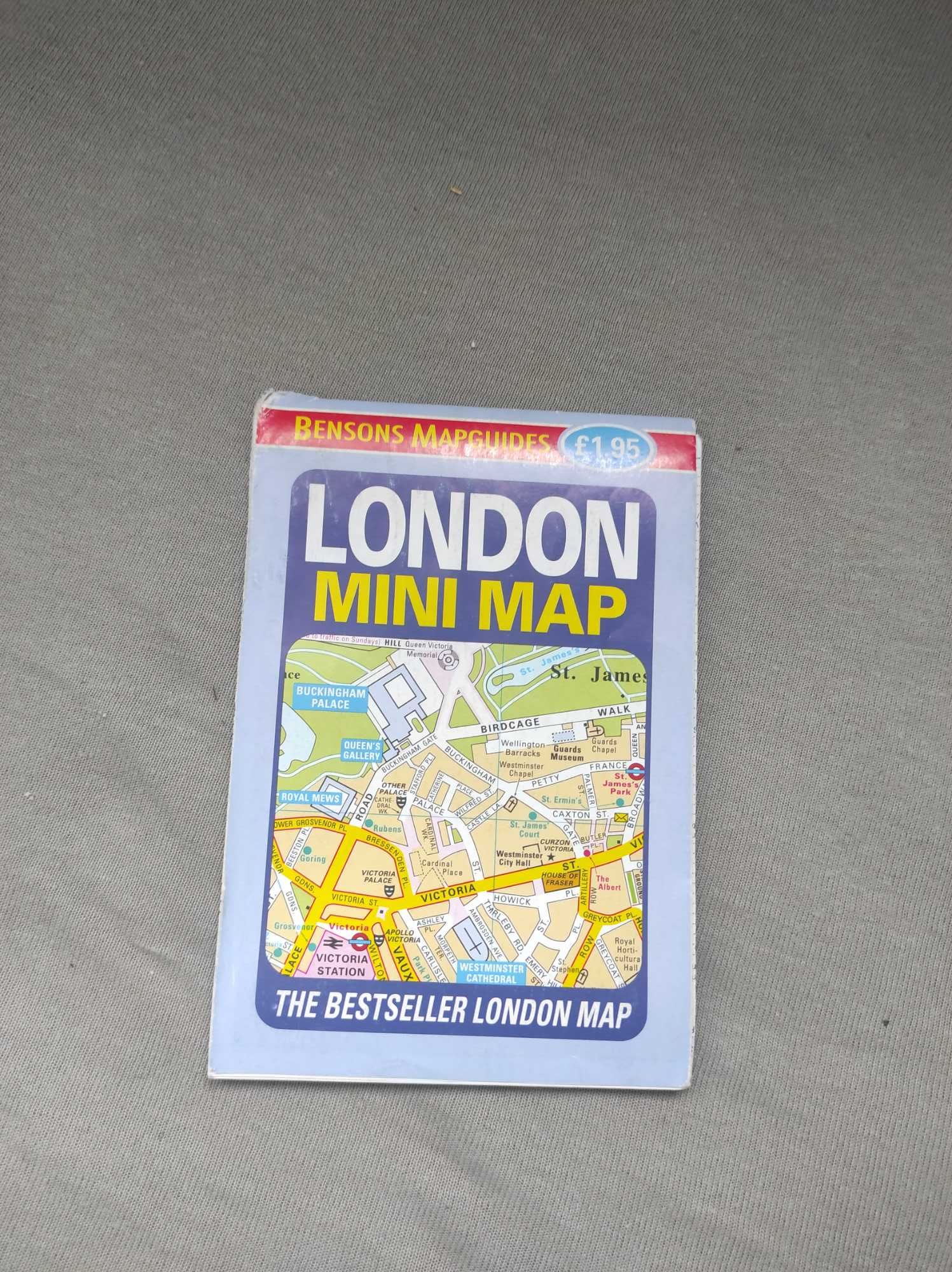 Mapa Londyn, London mini map, metro, orientacyjna po mieście