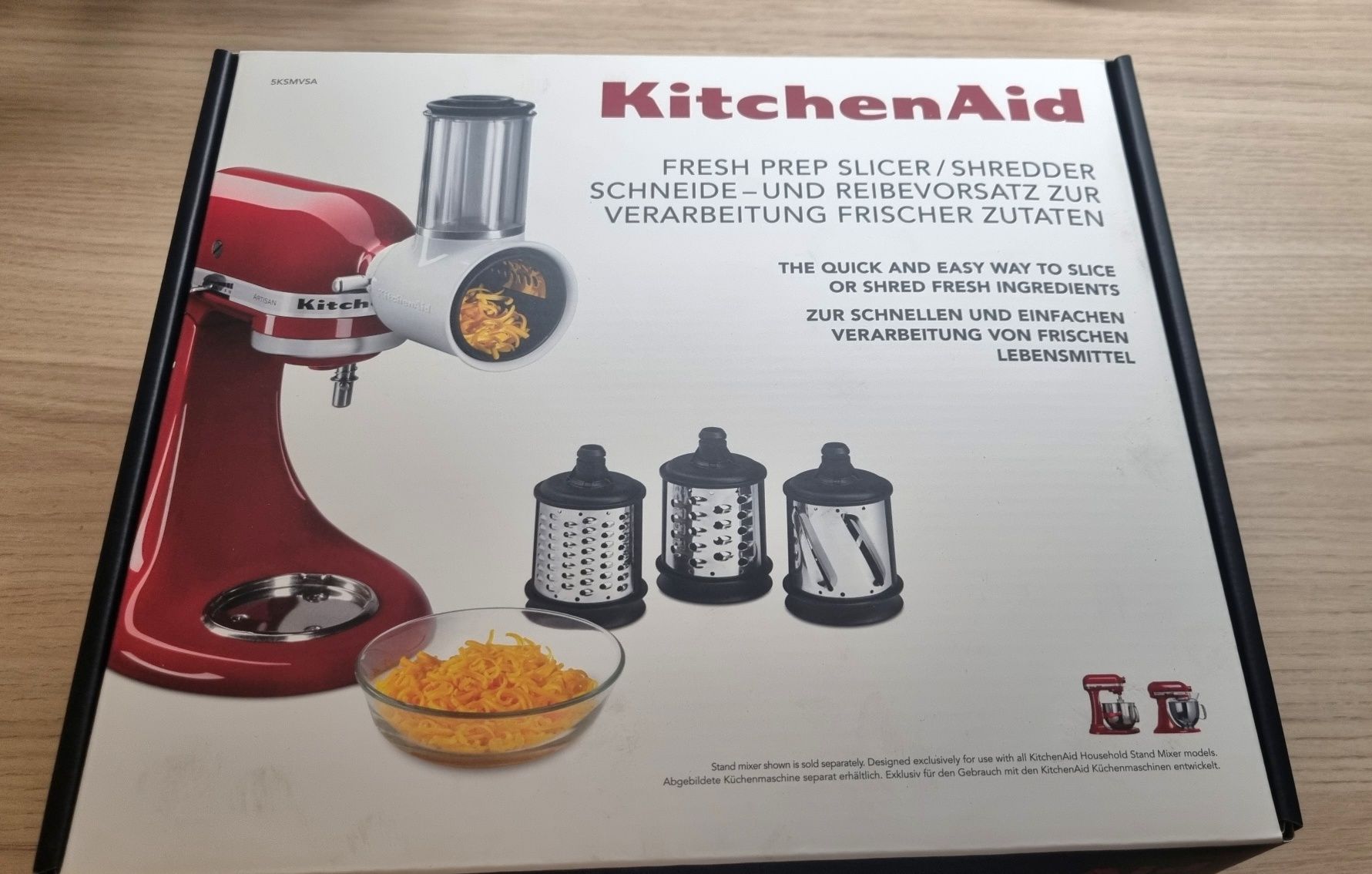 KitchenAid 5KSMVSA Maszynka do tarcia i szatkowania