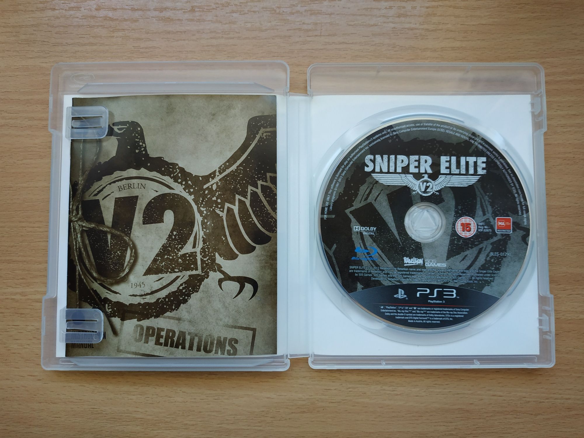Sniper elite V2 ps3,#,stan bardzo dobry, wysyłka przez olx