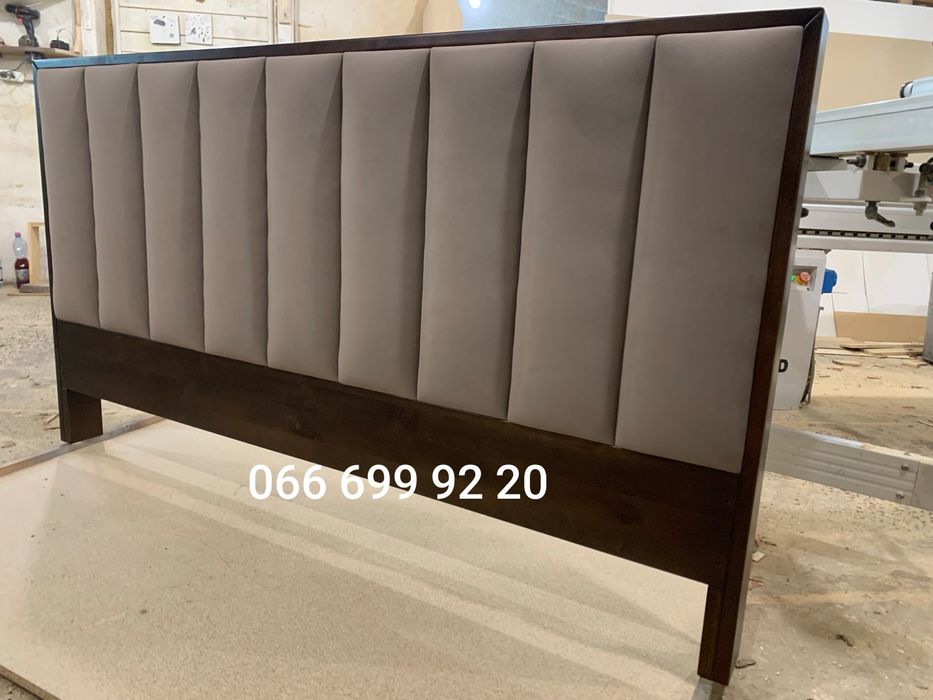 Ліжко "Лондон" з масиву вільхи (з дерева) розміром 160*200 см