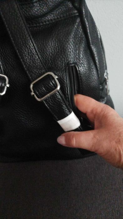 Nowy plecak damski czarny.