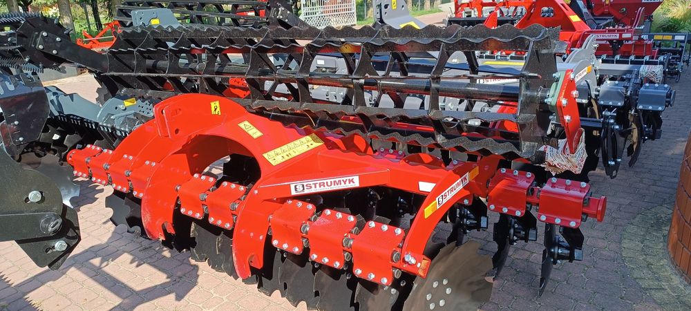 Agregat Brona talerzowa Janpol Strumyk UniTech talerzówka wał zamiana