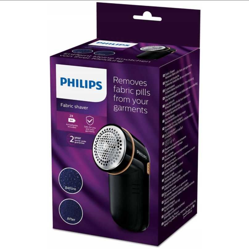 Golarka do ubrań tkanin odzieży zmechaceń PHILIPS