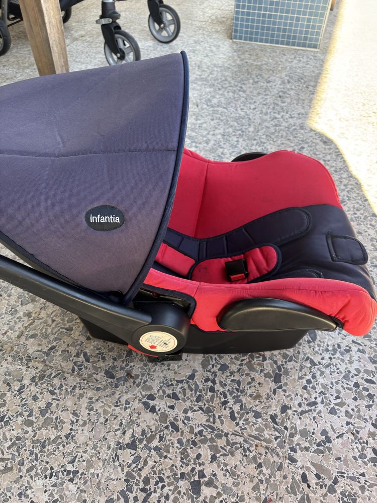 Infantia Conjunto Duo Vermelho