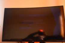 Telewizor Samsung Curve UE49KU6100WXXH uszkodzona matryca