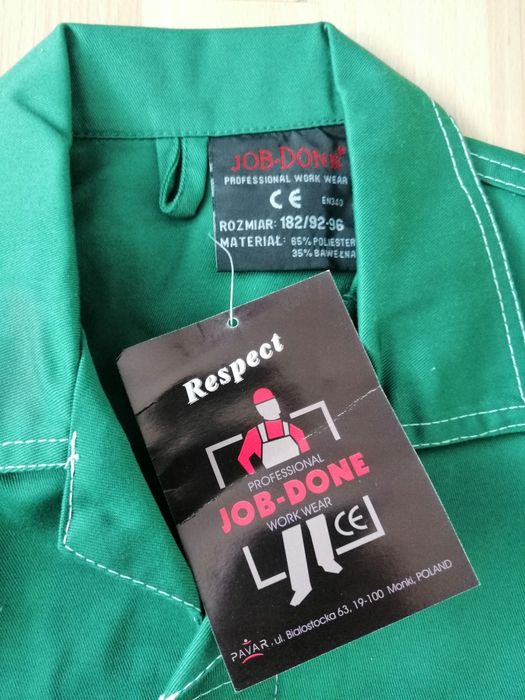 Bluza / kurtka robocza - NOWA z METKAMI, roz. 182/92-96 - 2szt.